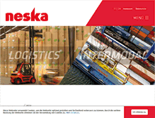 Tablet Screenshot of neska.com