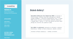 Desktop Screenshot of neska.pl